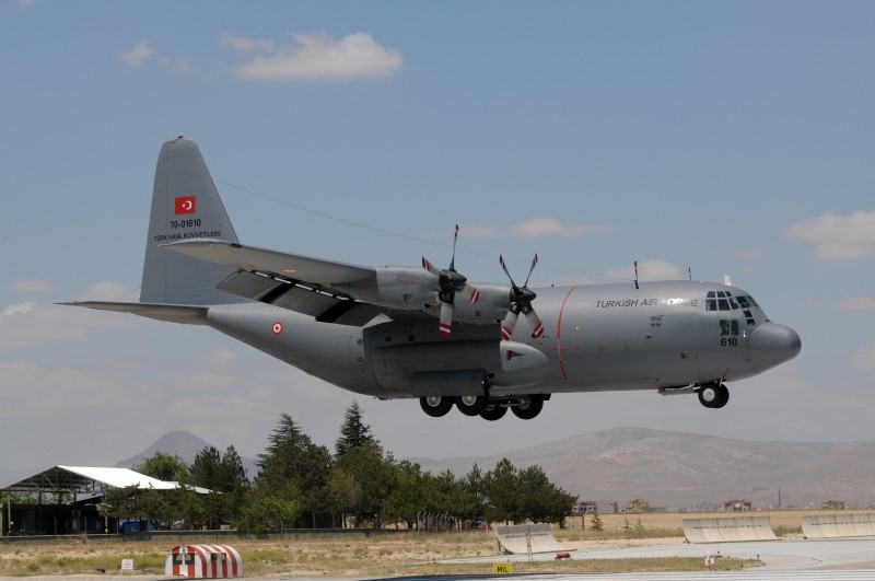 Photo 09.JPG - Turkish air force participated not only with their F-16 and F-4 in AE 2013-2, this C-130E of the 222 Filo was involved, too